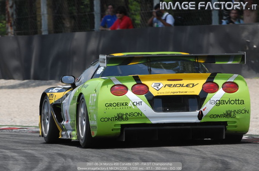 2007-06-24 Monza 458 Corvette C5R - FIA GT Championship
